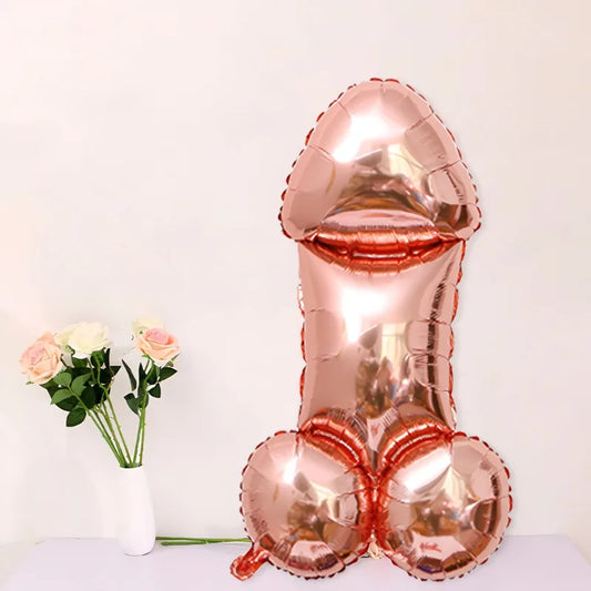 Penis Shape Foil Balloon Bachelor Party Decorations Wedding Bridal Shower Party Decoration Balloons Fun Prank Balloons